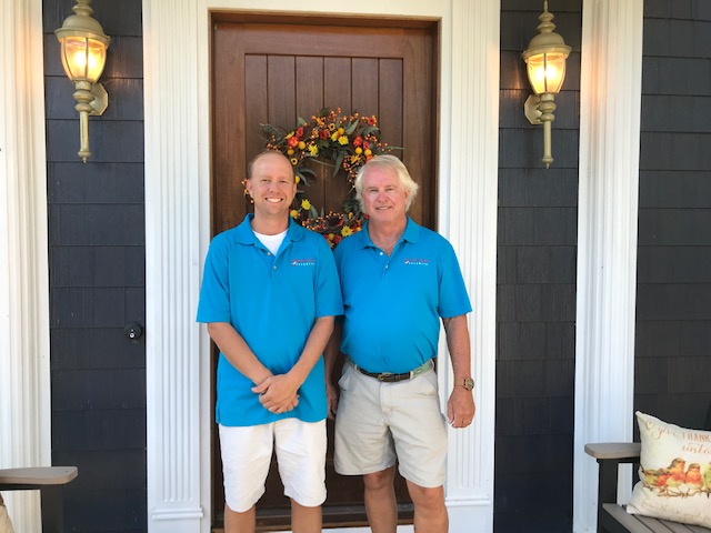 meet the team - Rodney Sawyer and Clark Sawyer